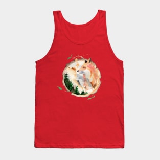 Fox in wilderness Tank Top